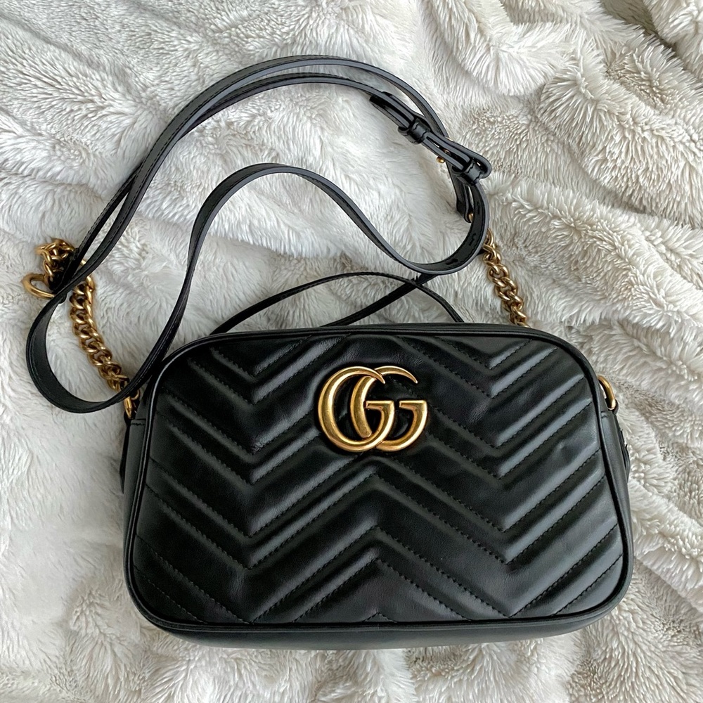 Gucci GG Marmont chain shoulder bag NWTp